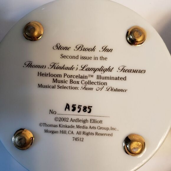 Thomas Kinkade Music Boxes (4) - Picture 6 of 11